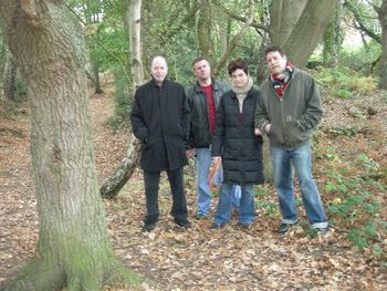 The next day we went for a ramble in the Hamble woods...
