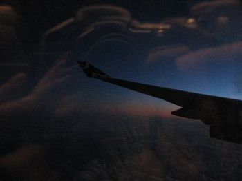 Airplane sunrise
