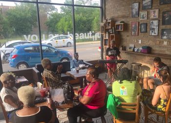 Kusanya Cafe, Englewood : Sing your own Blues Tune workshop 2018
