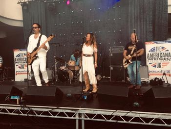 with Massy Ferguson at UK's Summertyne Americana Festival, 2019
