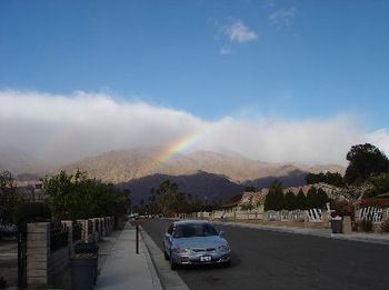 Rainbow @ Cielo Vista on Poet Tree day
