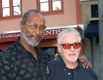 Franklin Williams with Paul, Downtown Daytona Beach
