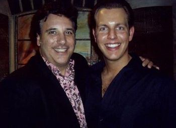 Raymond with Actor Lou Martini Jr.
