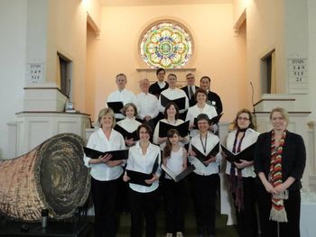 First Parish Medfield Choir, 2010-2011.

