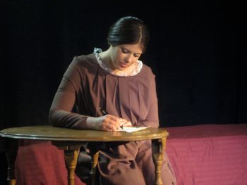 Kristina Bachrach as Emily Dickinson
