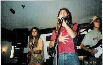 Photos taking us back in time from here on lower: This shot from the old Garfinkels location in Telluride, 2001. Stage left is Rand Anderson of Freshly Baked and other guitar Stosh Dimbitzky of Fracta
