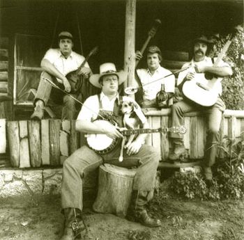 This is how it started! We're not sure about the date - But the dog would be over 230 years old if it were alive today - Russ Christopher, Hal Clifford, George Crenshaw, and Jim Wagoner