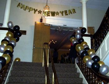 The elegant Scottish Rite Grand Ballroom is the perfect venue for a swingin' New Years Eve.
