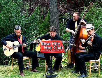 Congratulations from the Rose City Hot Club
