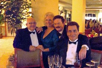 The Black Tie Band, New Year's Eve 2007: Woody Brubaker, Kathryn Taubert, Skip Haynes, Gary Leon
