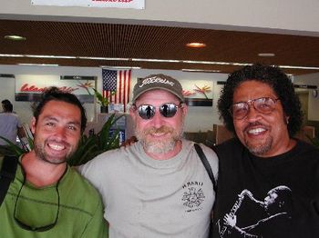 Mo, Larry, and Curley Joe, Honolulu Commuter Airport

