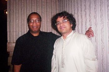 Felix with "Oscar Nominated Guitarist/Vocalist/Composer"- Prasanna from INDIA
