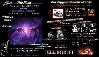 August 25, 2012 Benefit for VT foster kids!
