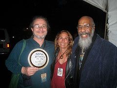 With The Legendary Richie Havens & David Gans, Voice of "The Dead" (we all played at Magfest/Fl 3/09)
