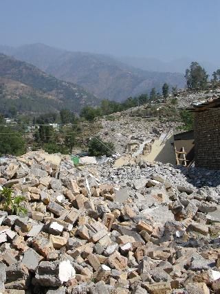 The aftermath in Balakot- the epicenter
