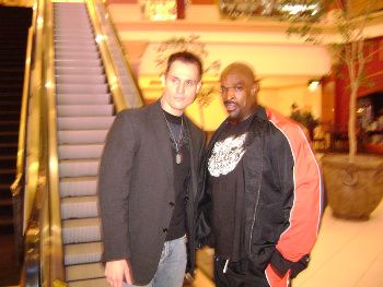 Keith Collins & the legendary Ronnie Coleman (8-Time Mr. Olympia) in Las Vegas
