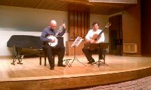 Michael and Roberto Capocchi performing at Adam State College, Alamosa, CO, 3/22/2012
