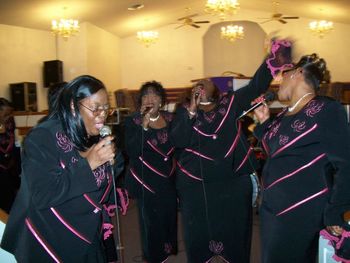 Bell Singers in action at Anniversary 2008
