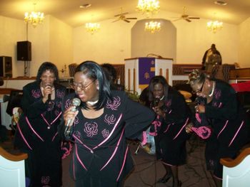 Bell Singers in action at Anniversary 2008
