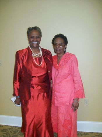 Pastor Clara Reed and Mrs.Dora Bell in Belzoni, MS
