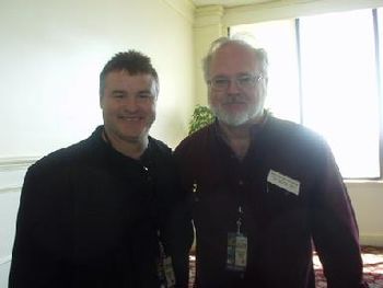 With Marc Alan Barnette(NSAI Teacher and Industry Pro) at the NSAI Regional Workshop Coordinators Training 2006
