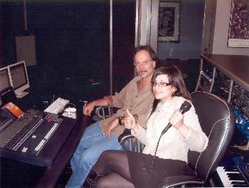 Angelina and Chris, Bristol Studios.
