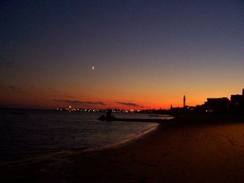 Provincetown after sunset
