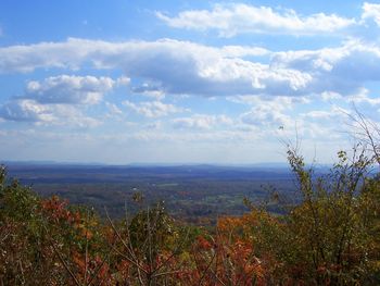 View of the Catskill Mountain range from the Minnewaska Park lookout
