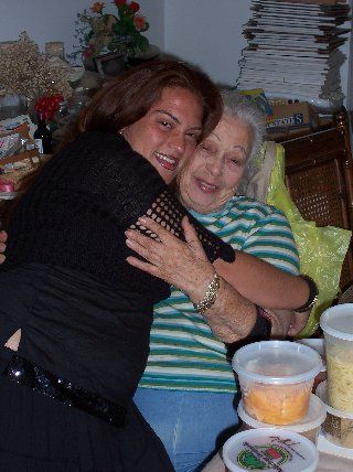 Sweet Shayna with her loving Grandma Sadie
