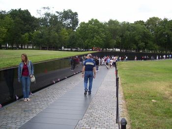 Wall of Names - Vietnam War Memorial
