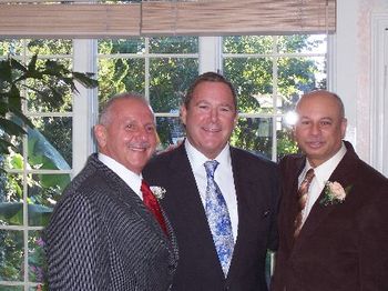 Joe, Reverend David L. Clarke, and Jordan
