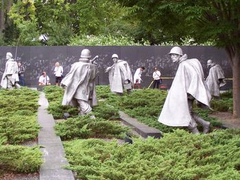 The Korean War Memorial
