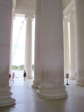 Inside The Jefferson Memorial
