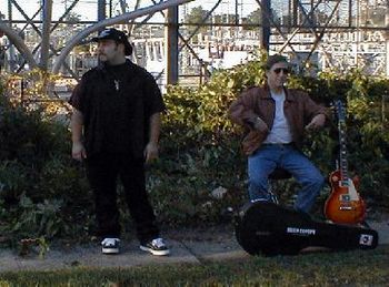 Joe  Gilmore & Andy Zimmerman, photo shoot Sept. 17, 2000
