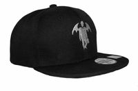 Commas N Zeros Embroidered Snap Back (Black)