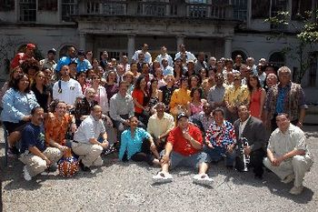 RV @ the NY Post photo session 5/04 "Great Day in Spanish Harlem"..can you name some of these folks?
