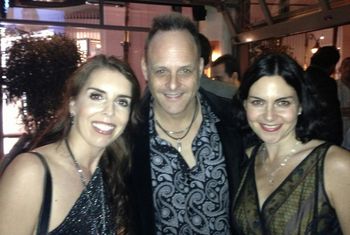 Laura, Scott, Jennifer enjoying 'Night Of The GRAMMY Stars 2014' event
