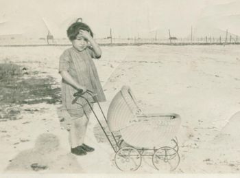 Ila Cantelon, About 4 years old ( somewhere in Canada)
