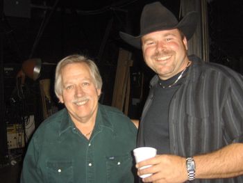 The Opry backstage with John Conally
