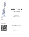 "Lifetimes" - Piano Solo - Sheet Music Download