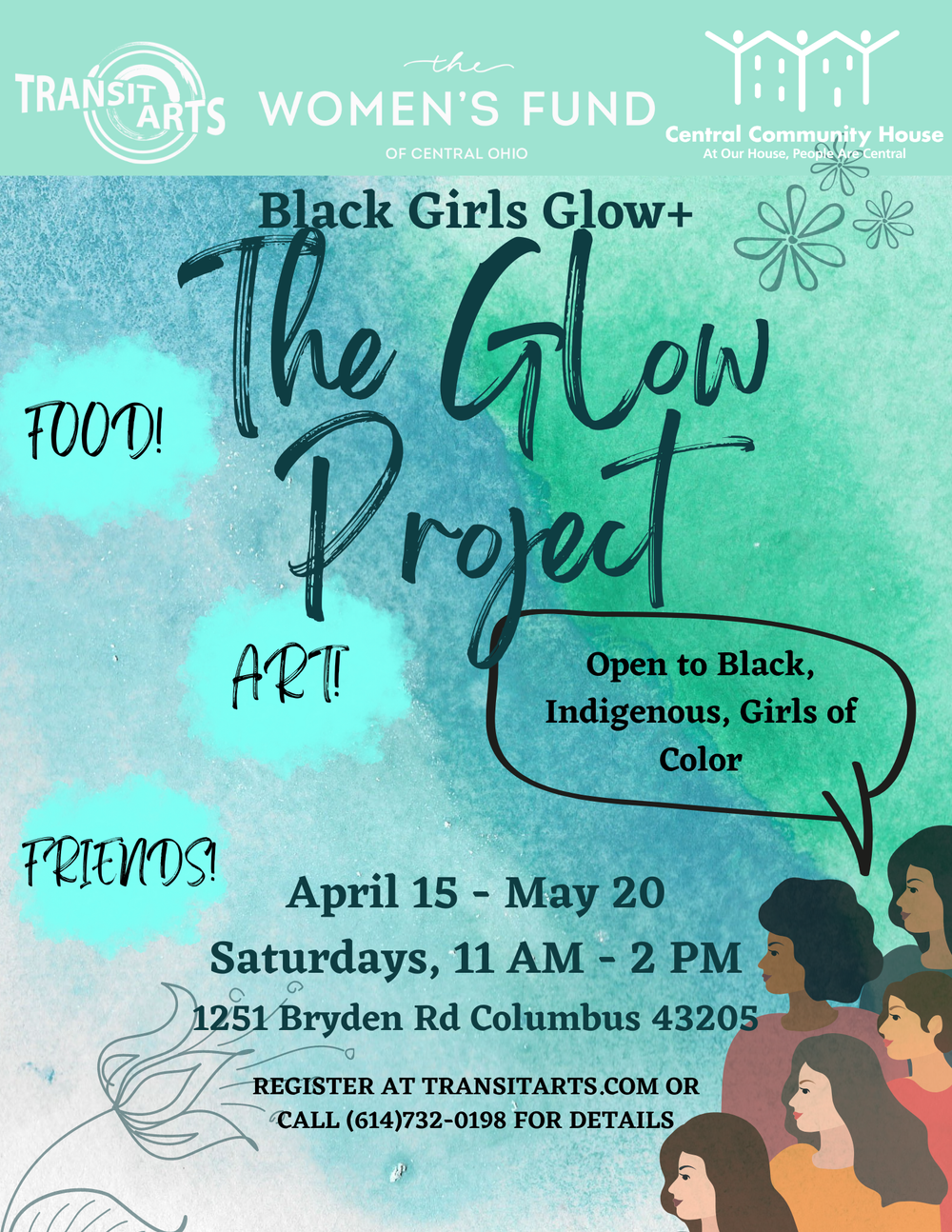 Join us for our Spring 2023 Black Girls Glow+ session! Click on the link below to register: https://forms.gle/Wc25wYQFm4JywCyw7