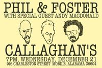 Phil & Foster w/Andy MacDonald at Callaghan's 