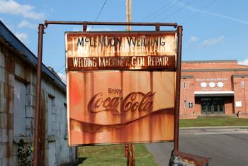 Coke sign. Troy, Alabama. May 17, 2014.
