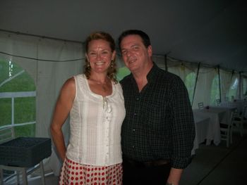 W/ GREAT friend, Rick Walters in LaValle's Tent - DMMO
