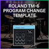 Roland TM-6 PRO Ableton Live Program Change Template