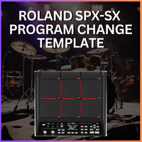 Roland SPX-SX Ableton Live Program Change Template 