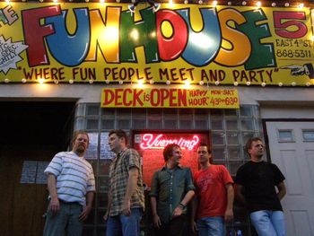 In front of The Funhouse, 2009
