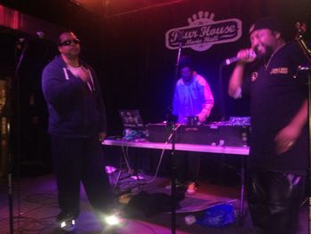 DON CABAN & GRANDE GATO onstage 2015 LIVE SHOW at POURHOUSE(RALEIGH) HOSTED by J.O.T. RECORDS
