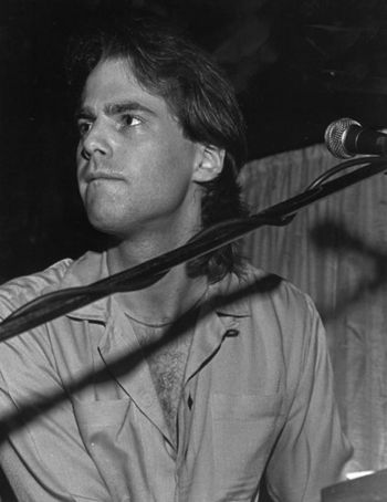 Performing at "The Office" in Nyack, NY (c. 1984)
