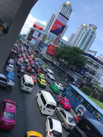 Busy Bankok Street
